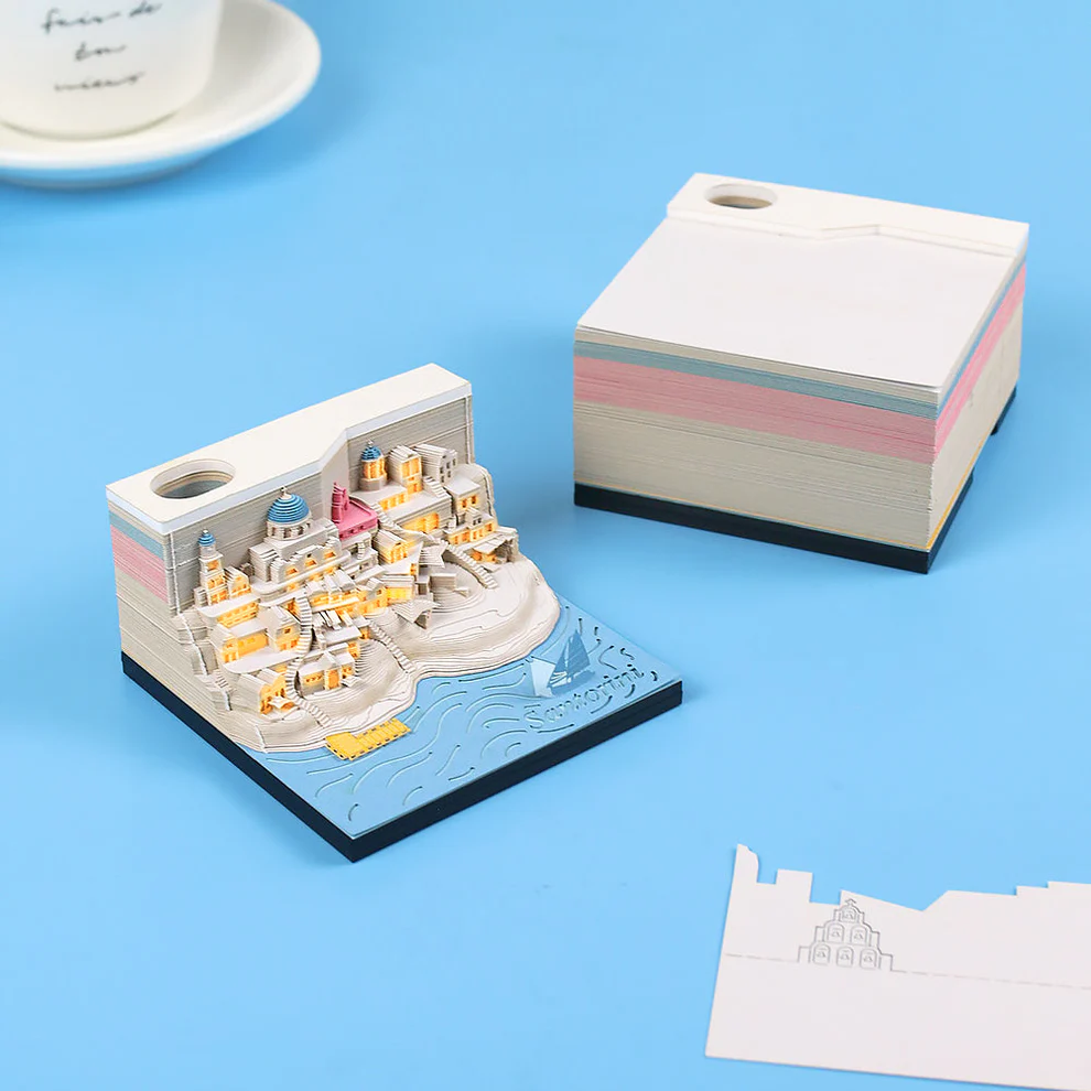 Around The World Omoshiroi Notepad